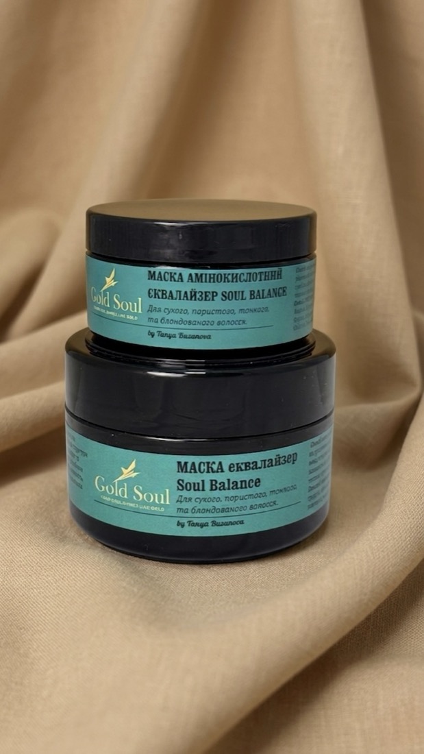 Маска Аминокислотный Эквалайзер SOUL BALANCE — косметика для волос Gold Soul