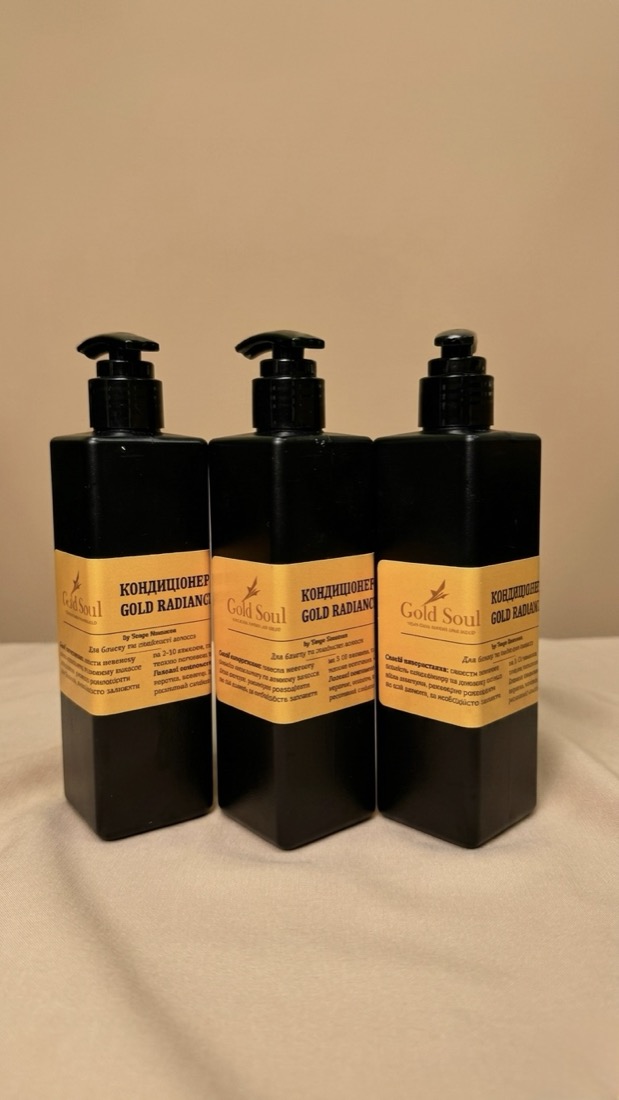 Кондиционер-бальзам GOLD RADIANCE Deep Repair & Shine — косметика для волос Gold Soul