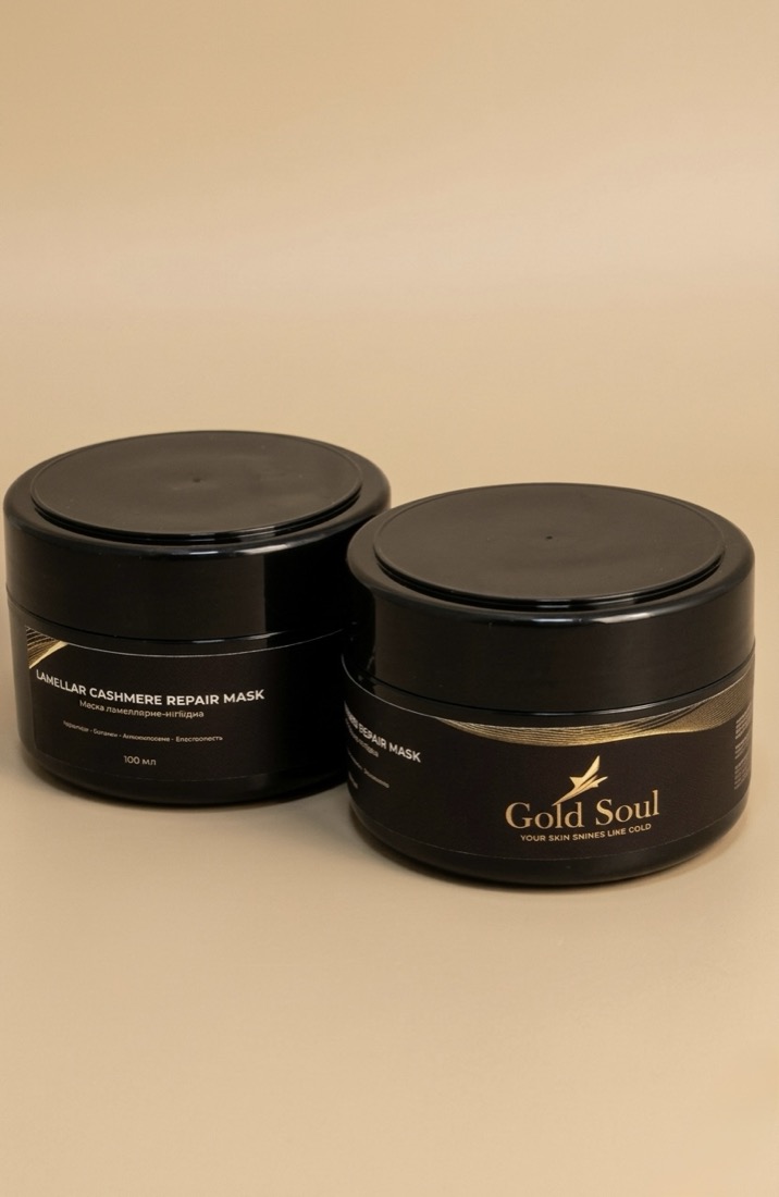 Маска ламеллярно-липидная LAYER BY LAYER (Cashmere Repair) — косметика для волос Gold Soul